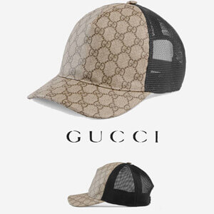 GUCCI キャップ グッチスーパーコピー 男女兼用 GG Supreme canvas キャッ...