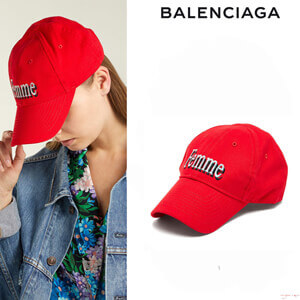 2018新作人気 バレンシアガ キャップ コピー BALENCIAGA Femme コットンツイル キャップ