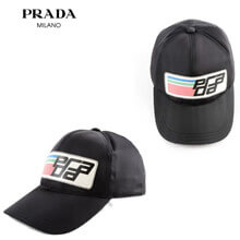 プラダ キャップスーパーコピーPRADA ロゴ キャップ SAFFIANO LOGO NYLON...