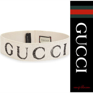 2019新作 GUCCI キャップ グッチスーパーコピー ヘッドバンド Logo cotton-blend headband