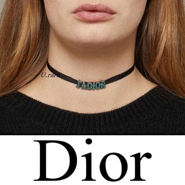 dior チョーカー コピー 201918FW新作【Dior】J'ADIOR ターコイズ モザイクチョーカー