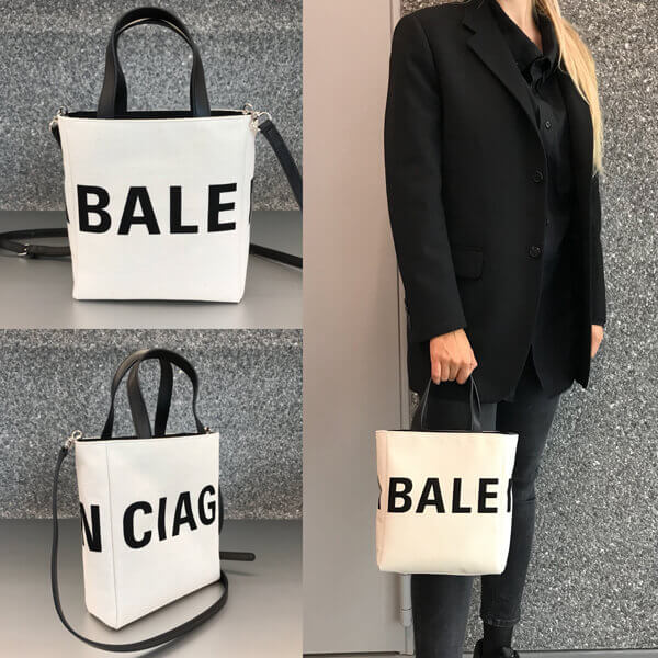 バレンシアガ トートバッグ スーパーコピーCanvas Small BALENCIAGA☆トート バッグ大軽いキャンバス地