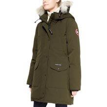 カナダグース スーパーコピー CANADA GOOSE ダウン レディース Trillium ダウンパーカ ミリタリーグリーン6660L