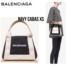 バレンシアガトートバッグ スーパーコピーBALENCIAGA ネイビーカバ XS NAVY CABAS