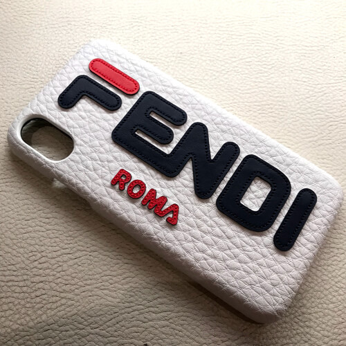 フェンディiPhoneXS ケース コピー FENDI マニアロゴ iPhone X iPhone Xsケース 2019SS