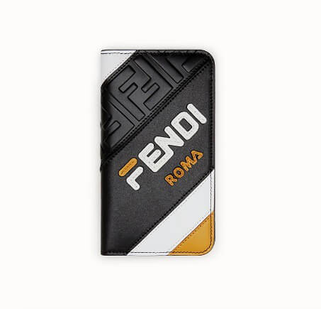 フェンディiPhoneXS ケース コピー FENDI iPhone X iPhone Xs対応 手帳型スマホケース FENDI MANIA