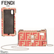 フェンディiPhoneXS ケース コピーFENDI レザー マルチカラー iPhoneX iPhone Xsケース ショルダー