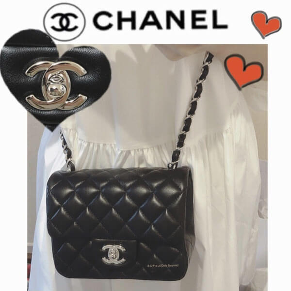 シャネルコピー 超希少 早い者勝ち CHANEL ベビーマトラッセフラップバッグ ブラック シルバー金具ベビマト黒