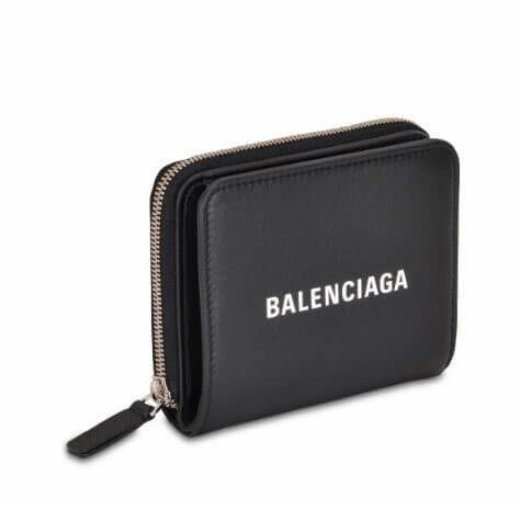 バレンシアガ ウォレット コピー BALENCIAGA Everyday zip 人気のブラック