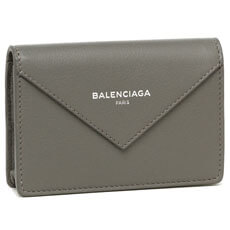 バレンシアガ コピー BALENCIAGA レディース名刺入れ GRIS ACIER FONCE...