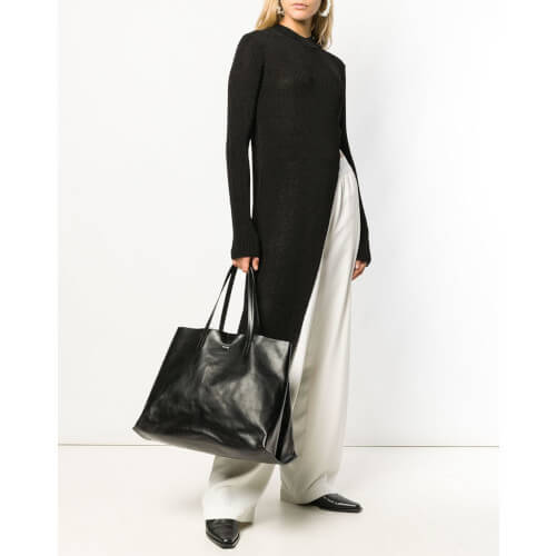 Jil Sander ジルサンダー コピー レザーロゴバケットバッグ