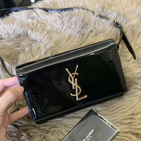 YSL サンローラン Kate スムースレザーベルトバッグ 534395DV70J1000 ショルダースト