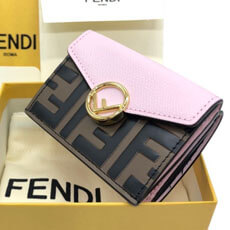 フェンディコピー 三つ折りミニ財布 F is Fendi 8M0395 A659 F15RZ