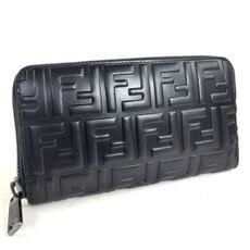 フェンディコピーFENDI FFロゴ ズッカ ラウンドジップ 長財布 7M0210A42PF0SAJ