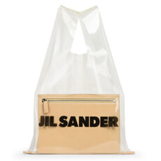 JIL SANDER ジルサンダー コピー マーケットバッグ クリアポケットバッグ