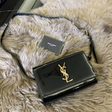 YSL サンローラン Kate スムースレザーベルトバッグ 534395DV70J1000 ショルダースト