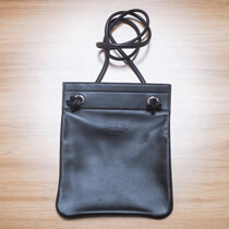 19SS HERMES アリーヌオールレザーポシェット/ブラック Hermes Aline Swift Mini H076236CKAF