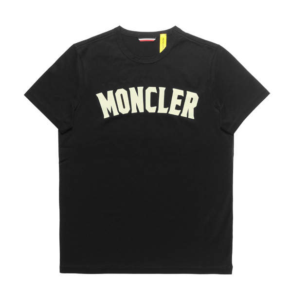 モンクレール MONCLER Tシャツ コピー メンズ 8045350 8390Y 999 半袖Tシャツ BLACK ブラック