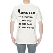 モンクレール MONCLER Tシャツ コピー メンズ 8039850 8391Q 001 半袖Tシャツ WHITE ホワイト