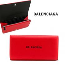 バレンシアガ 財布 コピー BALENCIAGA Everyday レザーコンチネンタル長財布