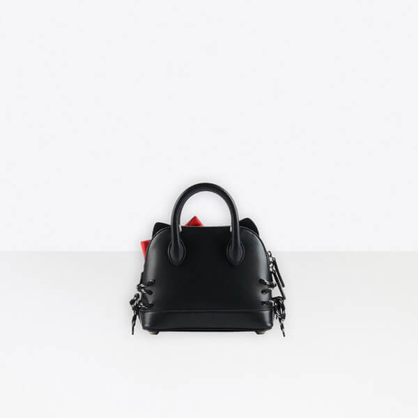 2020新作【BALENCIAGA バレンシアガコピー】XXSハローキティトップハンドルバッグ 6190151CBO31000 black