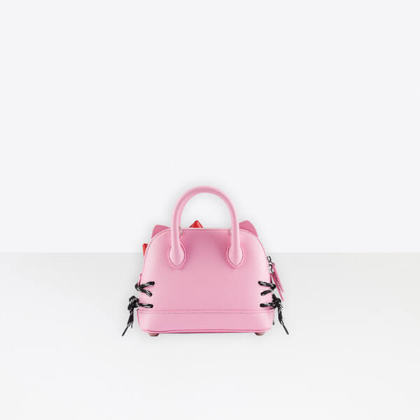 2020新作【BALENCIAGA バレンシアガ偽物】XXSハローキティトップハンドルバッグ 6190151CBO35616 pink