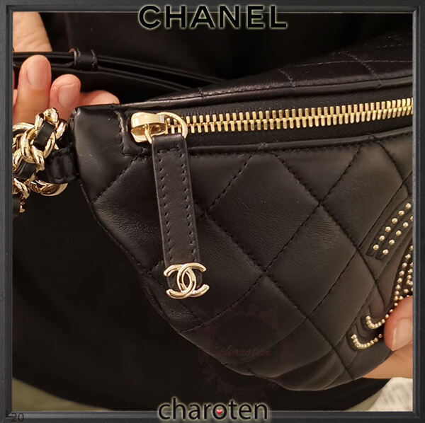 2020最新で争奪戦 ゴージャスCCロゴ CHANEL シャネル偽物 ウエストバッグ