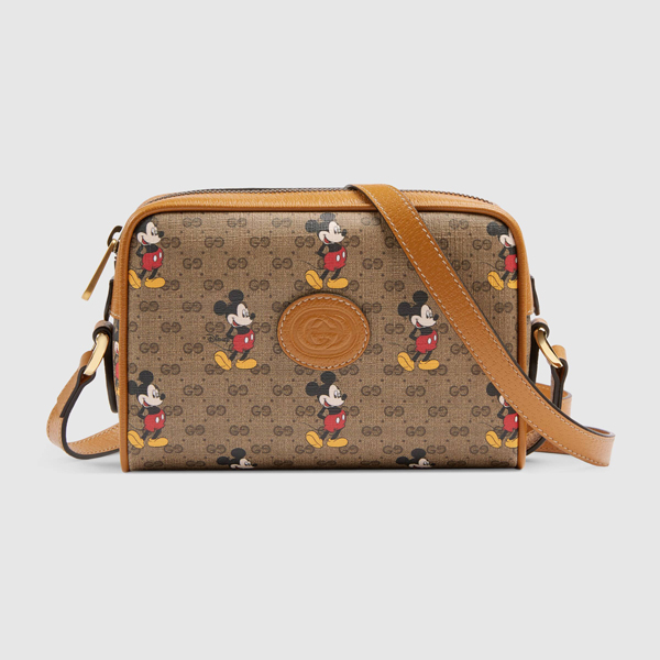 2020年春夏新作限定コラボ！DISNEY x GUCCI ディズニー x グッチコピー ミッキー ショルダーバッグ