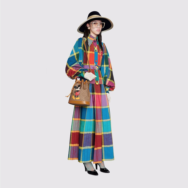 【2020年春夏新作】DISNEY x GUCCI ディズニー x グッチ偽物 スモール バケットバッグ