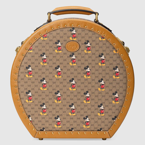 2020日本未発売新作 DISNEY x GUCCI ディズニー x グッチ偽物 コラボ ハットボックス 602370 HWUBM 8559