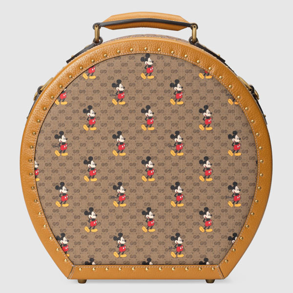 2020日本未発売新作 DISNEY x GUCCI ディズニー x グッチ偽物 コラボ ハットボックス 602370 HWUBM 8559