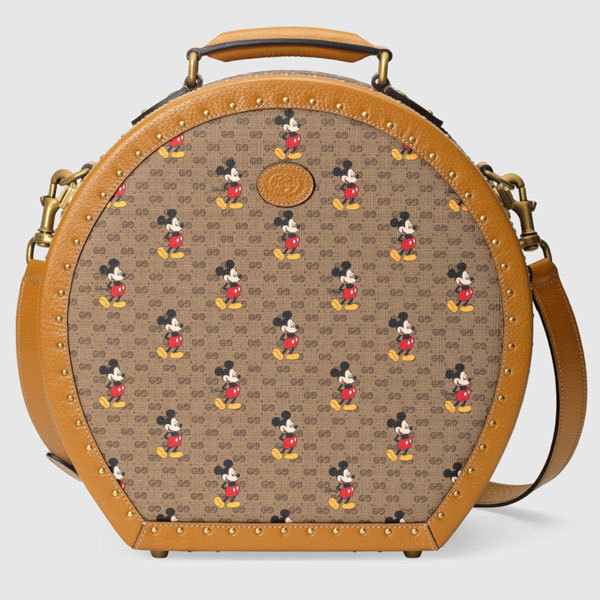 2020日本未発売新作 DISNEY x GUCCI ディズニー x グッチ偽物 コラボ ハットボックス 602370 HWUBM 8559