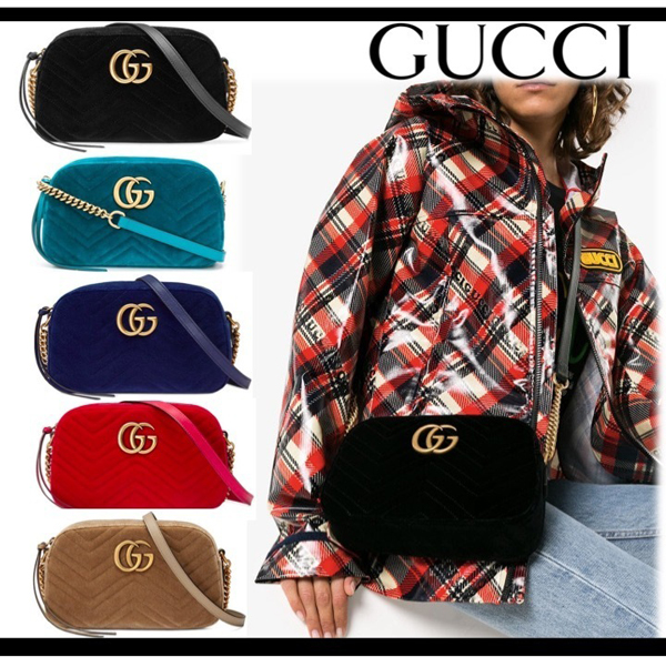 gucci ショルダーバッグ 偽物 グッチ2020 GG Marmont 4476329QIBT6433 レッド