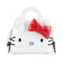 2020最新/限定 BALENCIAGA バレンシアガ偽物 Sac Top Handle XXS Hello Kitty バッグ 6190151CBO39002