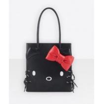 2020超限定 バレンシアガ偽物【BALENCIAGA&Hello Kittyコラボ】Shopping Tote XXS black