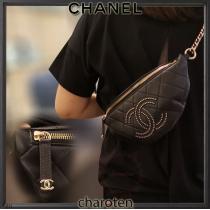 2020最新で争奪戦 ゴージャスCCロゴ CHANEL シャネル偽物 ウエストバッグ