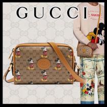 2020年春夏新作限定コラボ！DISNEY x GUCCI ディズニー x グッチコピー ミッキー ショルダーバッグ