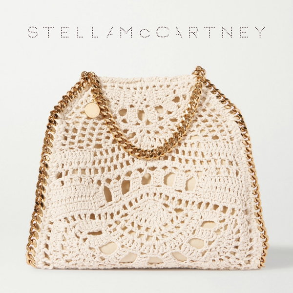 2020年人気新作∞∞ STELLA MCCARTNEY  ステラマッカートニー偽物 ∞∞ Falabella mini crocheted バッグ☆