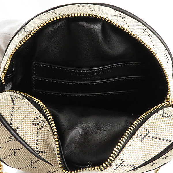 2020最新で争奪戦 STELLA MCCARTNEY  ステラマッカートニー偽物 Mini Round Bag Monogram Eco Monogram Canvas