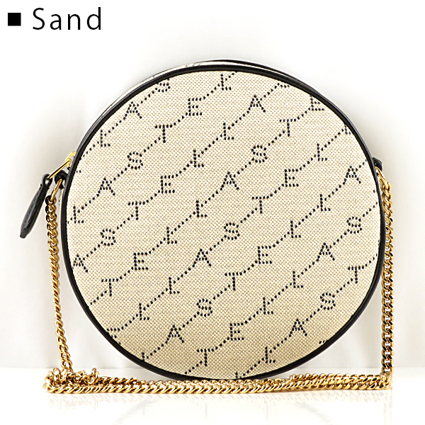 2020最新で争奪戦 STELLA MCCARTNEY  ステラマッカートニー偽物 Mini Round Bag Monogram Eco Monogram Canvas