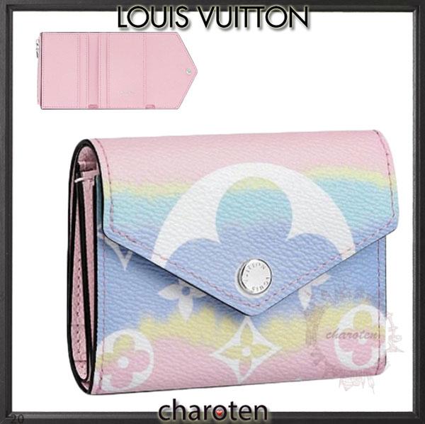 2020春夏最新作 LV Louis Vuitton ルイヴィトン財布 コピー ポルトフォイユ ゾエ エスカル ESCALE 限定入手困難 M69341