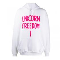 VETEMENTS ユニコー ヴェトモン パーカー コピー Unicorn-print バックス...