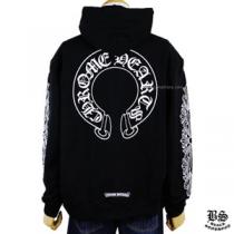 ◆早い者勝ち◆Chrome Hearts クロムハーツパーカー コピー ホースシュー&フローラル...