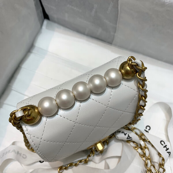 CHANEL スーパーコピーパールが超エレ女♡最新作♪チェーンクラッチ (503219542)