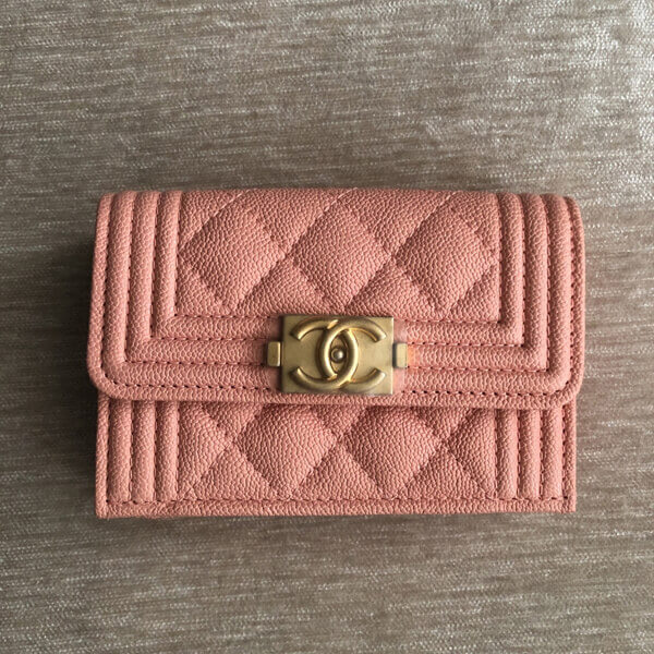 CHANEL パロディ ナノパロディウォレット ボーイシャネル 三つ折り (42033921)