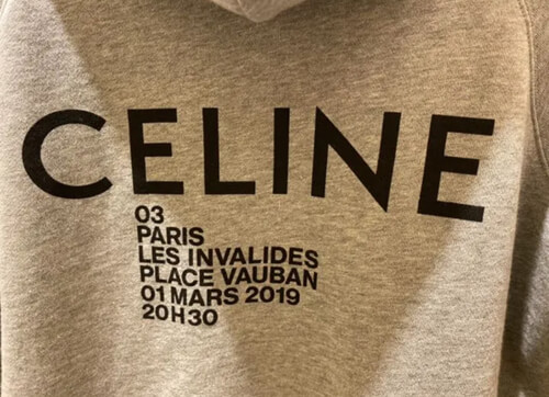 2020SS最新作 新品 レディース CELINE スーパーコピーロゴパーカー グレー 53173619