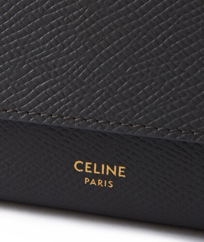 【CELINE】セリーヌパロディコインポケット付き・トリフォールドウォレット (49403707)