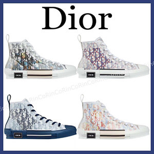 2020AW Dior パロディディオール オブリーク B23 ハイトップ スニーカー 3SH118YTI_H265