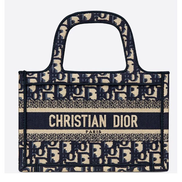 新作★DIOR★ ディオール  スーパーコピーオブリーク キャンバス バッグ BOOK TOTE MINI★待望のミニサイズ★M1271ZRIW_M928