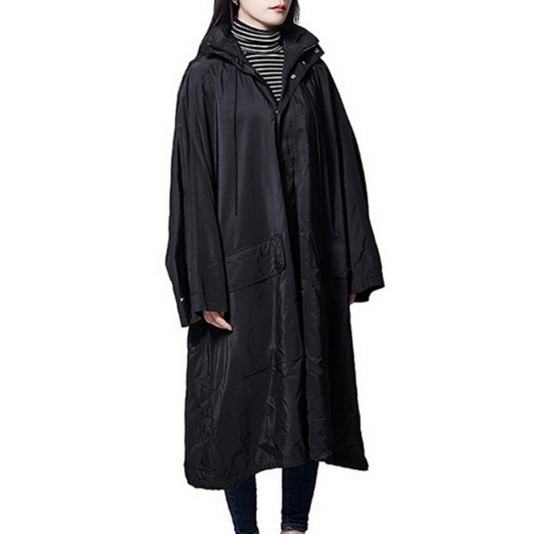 BALENCIAGA★パロディオペラ・コピーレインコート back logo opera rain coat black